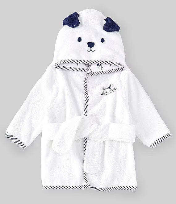 Hooded Robe Puppy Toile 0-9m