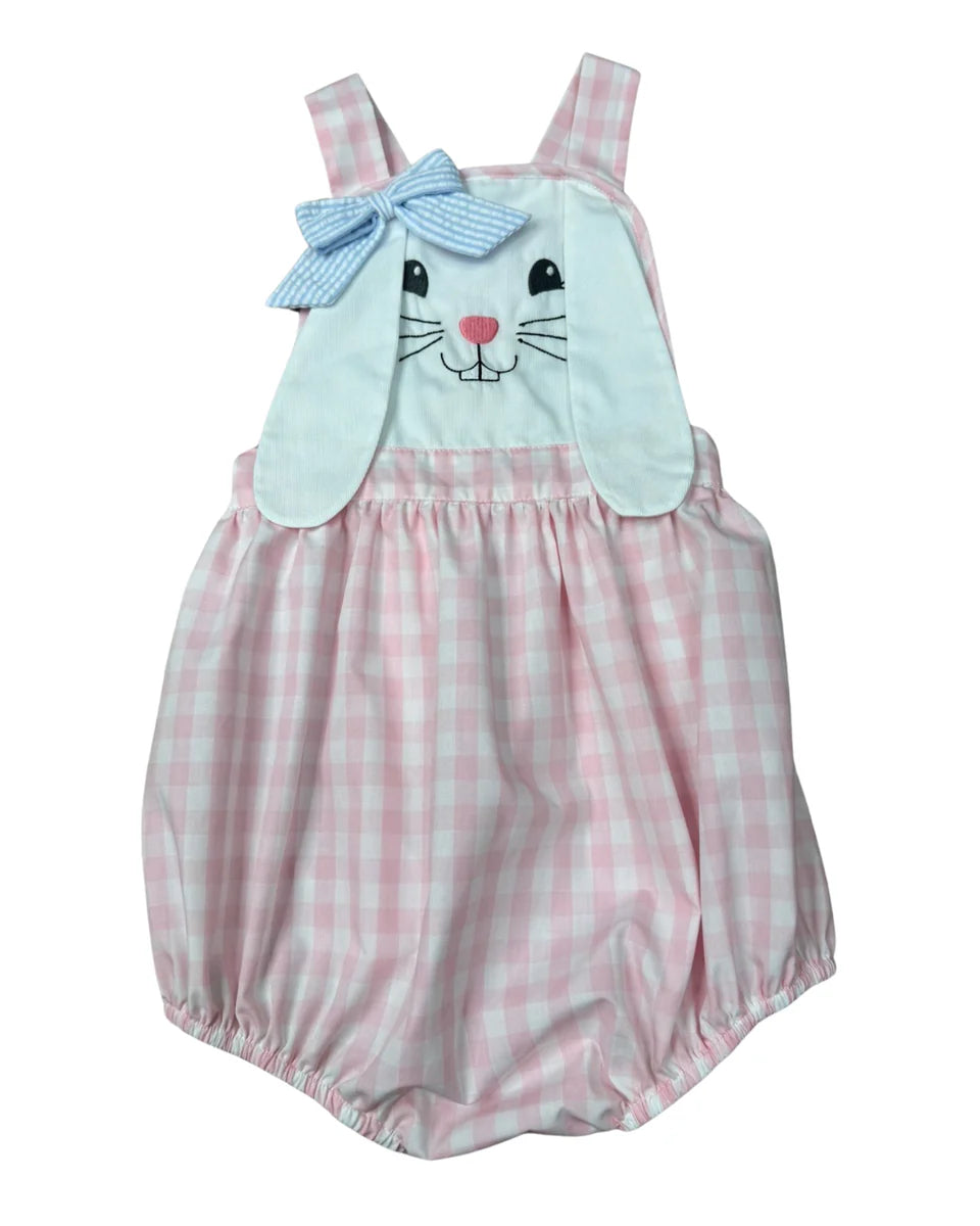 Pink Floppy Bunny Girl Bubble