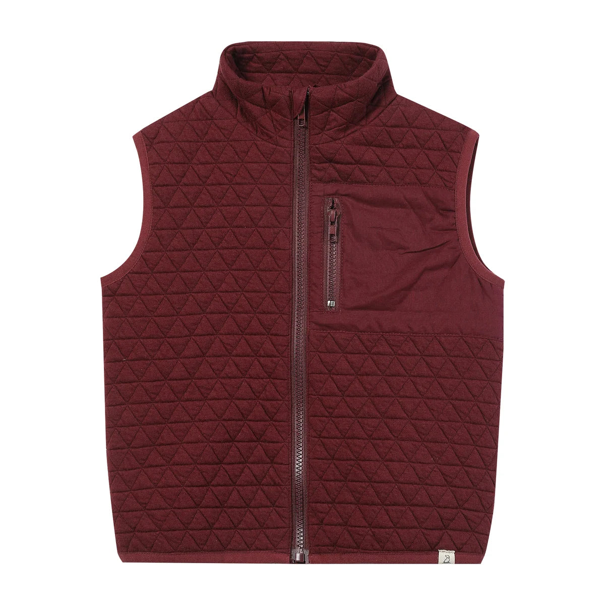 Burgundy Padded Vest