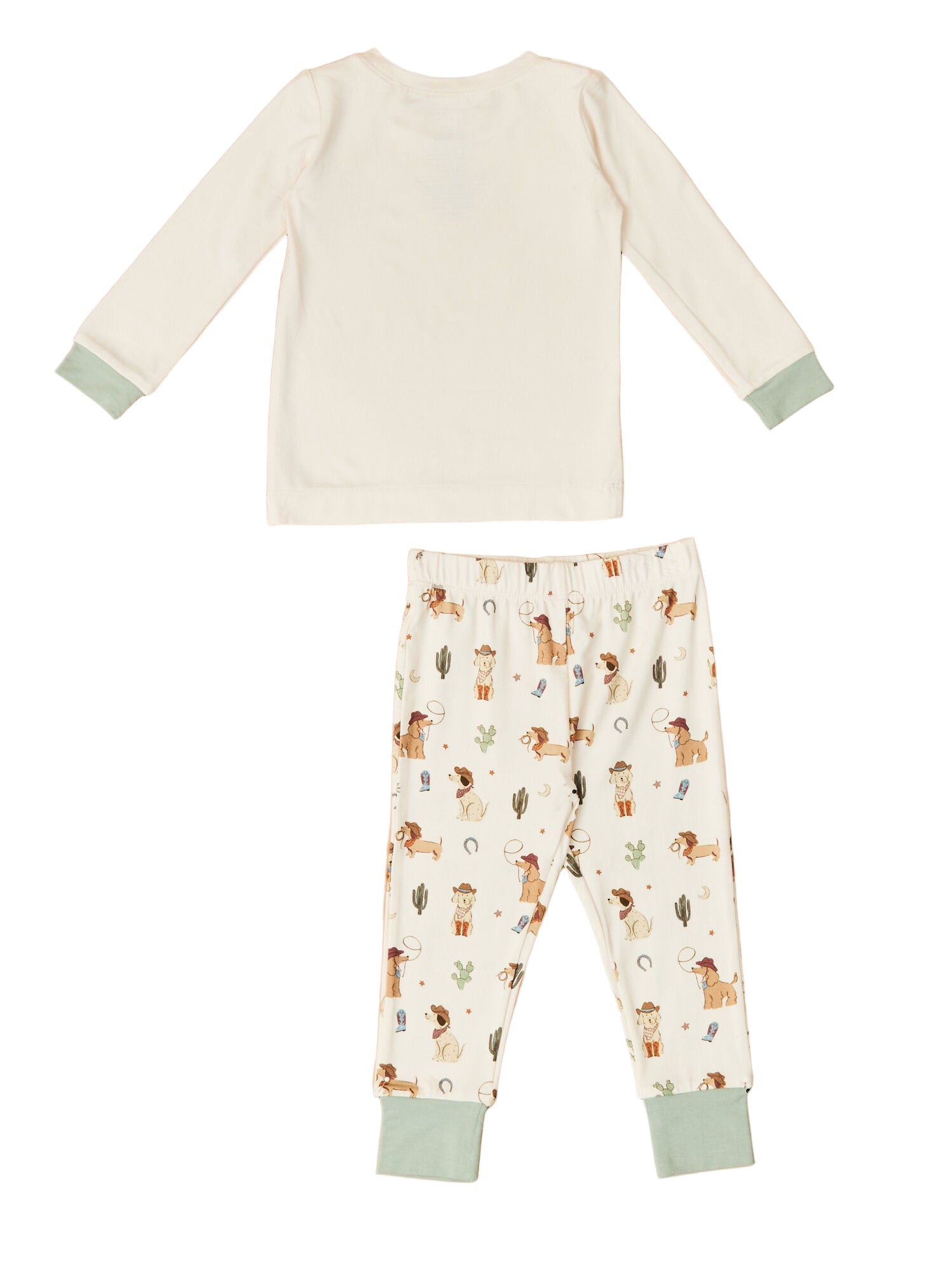 Howdy Cowboy Dogs LS PJ Set