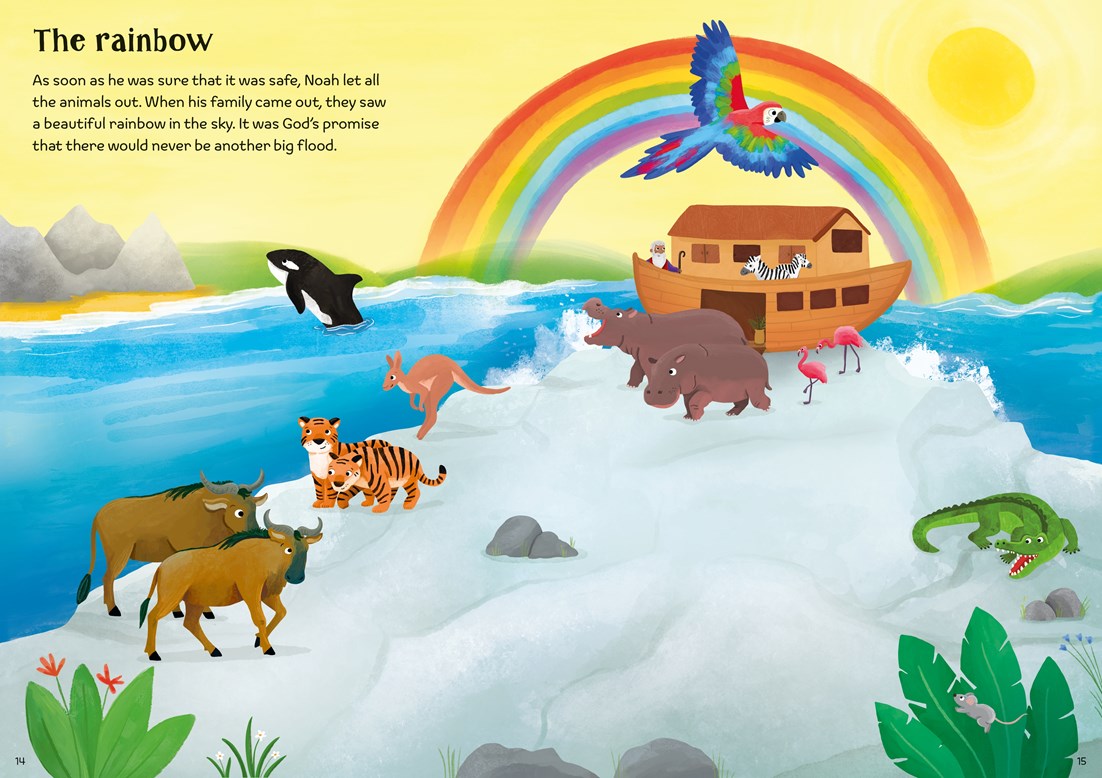 Little First Stickers Noah's Ark: Usborne
