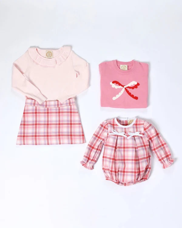 TBBC Reesce Ruffle Sweater - Palm Beach Pink