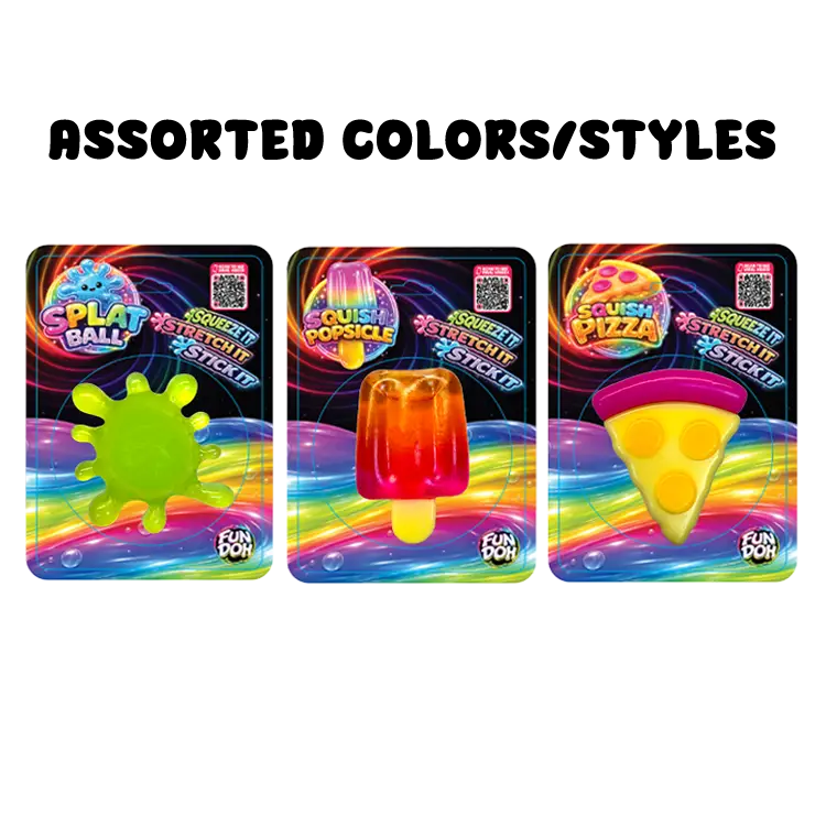 Fun Doh Food Moods Snack Attach Squishy