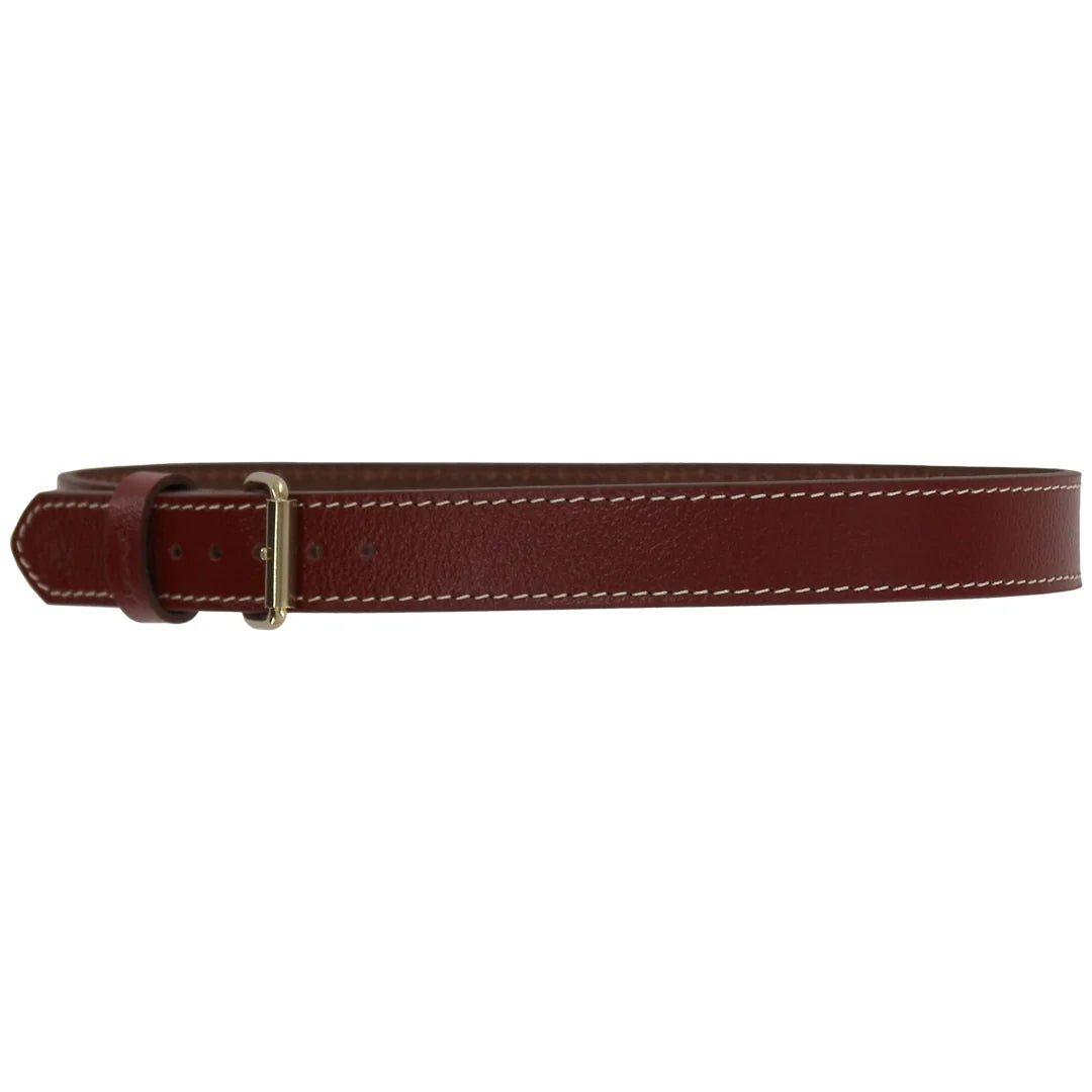 Classic Brown Leather Belt