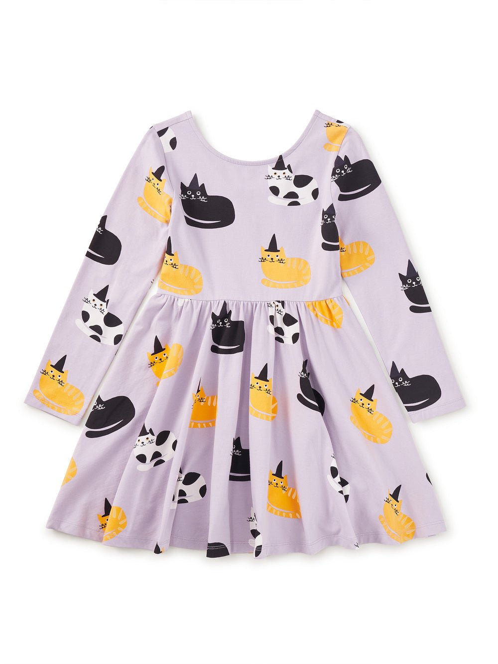 Pink Cats in Hats Printed Ballet Dress