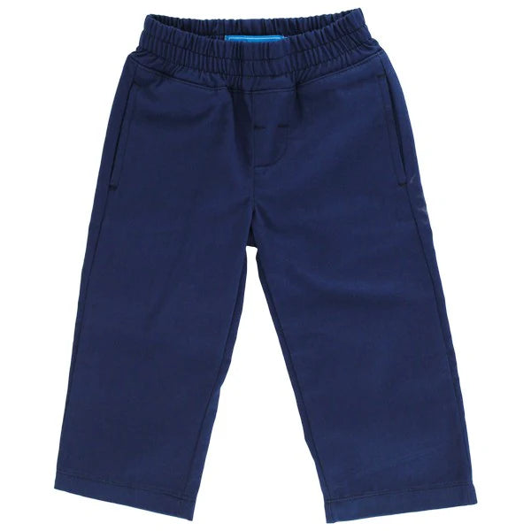 Navy Twill Pull on Pants