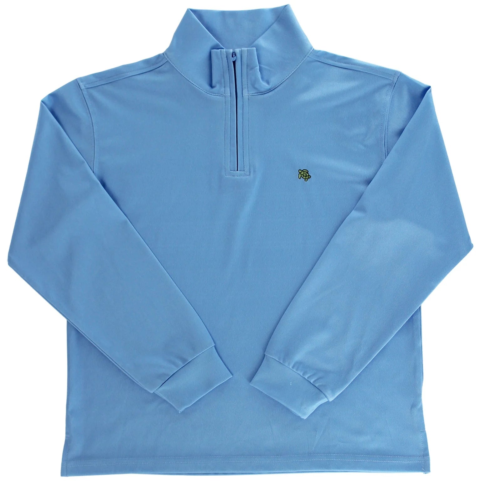 PERFORMANCE HALF ZIP-BLUE