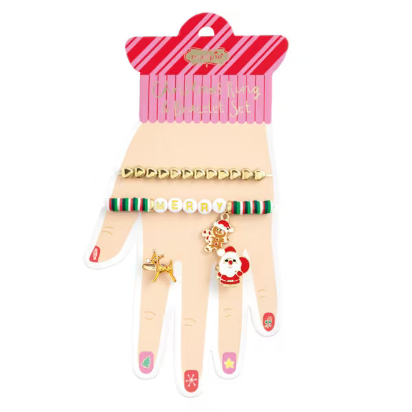 Merry Xmas Bracelet Rings