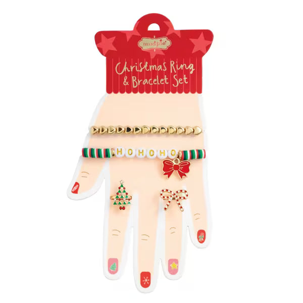 Hohoho Xmas Bracelet Rings