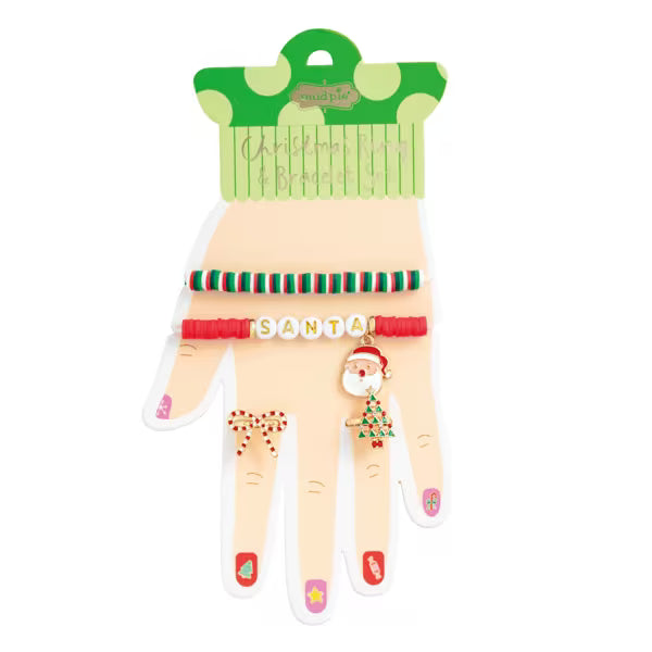 Santa Xmas Bracelet Rings