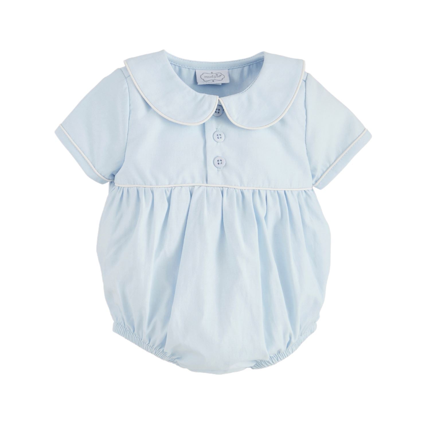 Blue Poplin Bubble