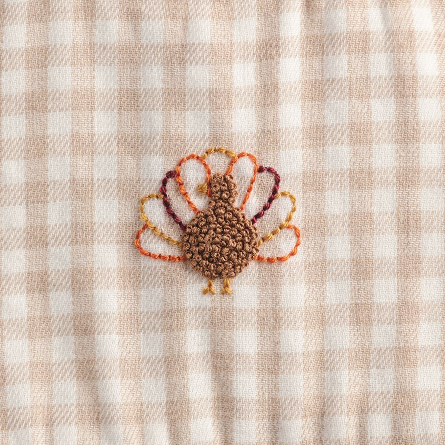Collared Gingham Turkey Bubble