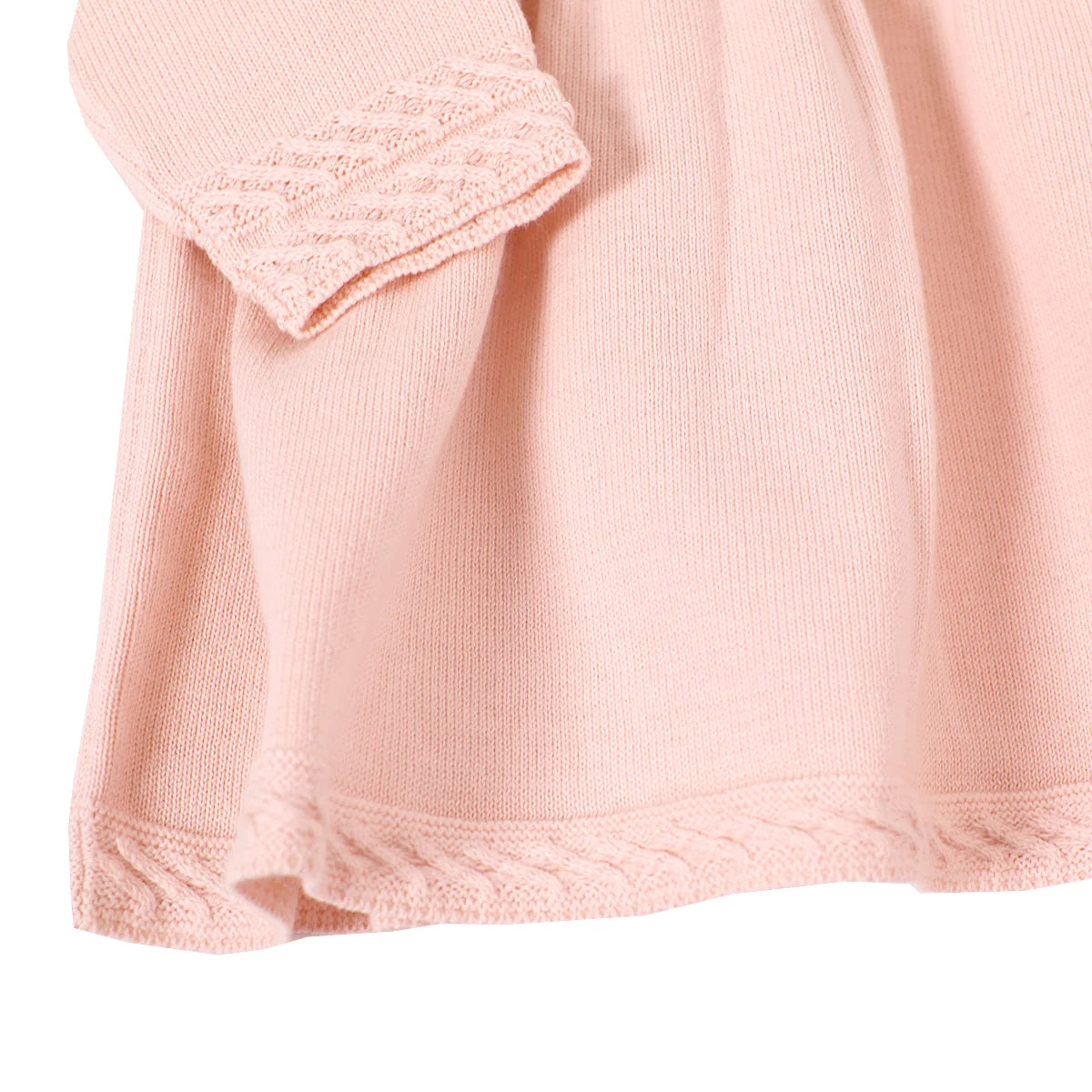 Milan Knit Peter Pan Tulip Sweater Dress