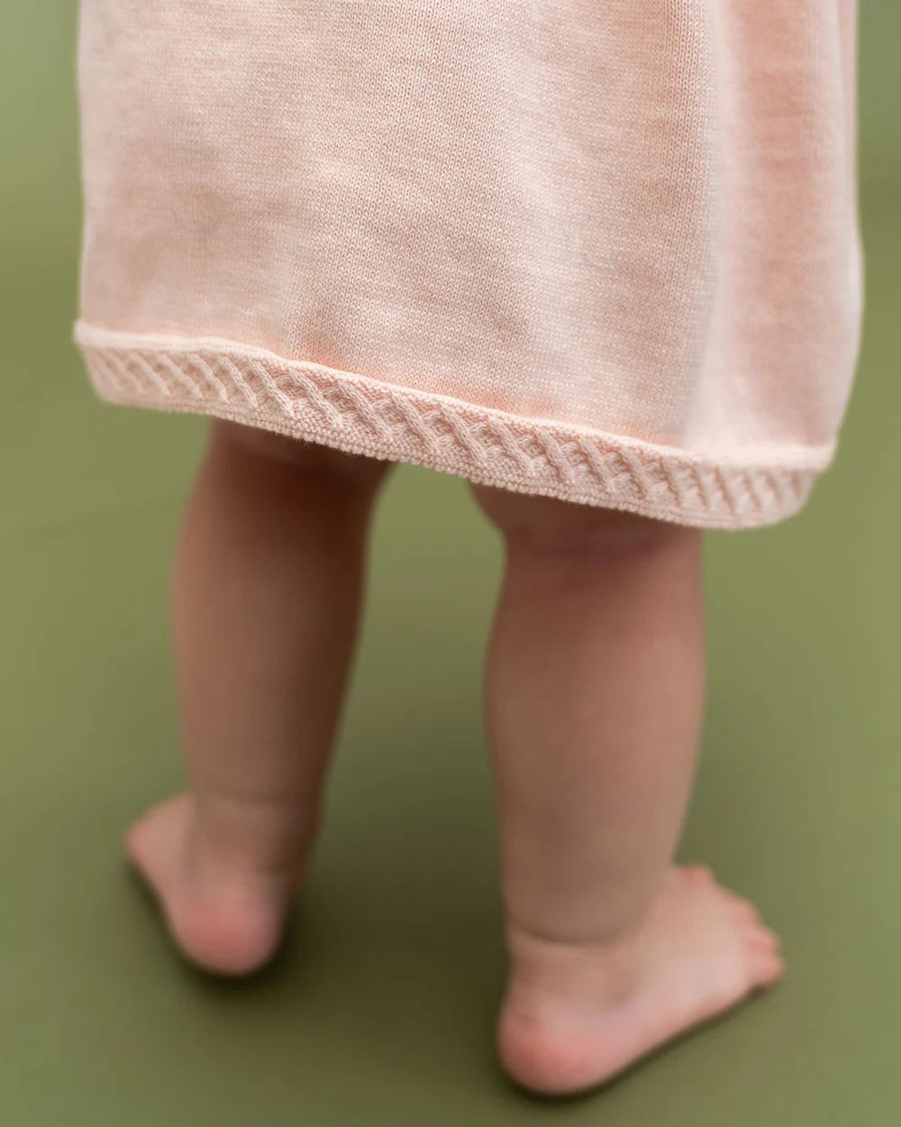 Milan Knit Peter Pan Tulip Sweater Dress