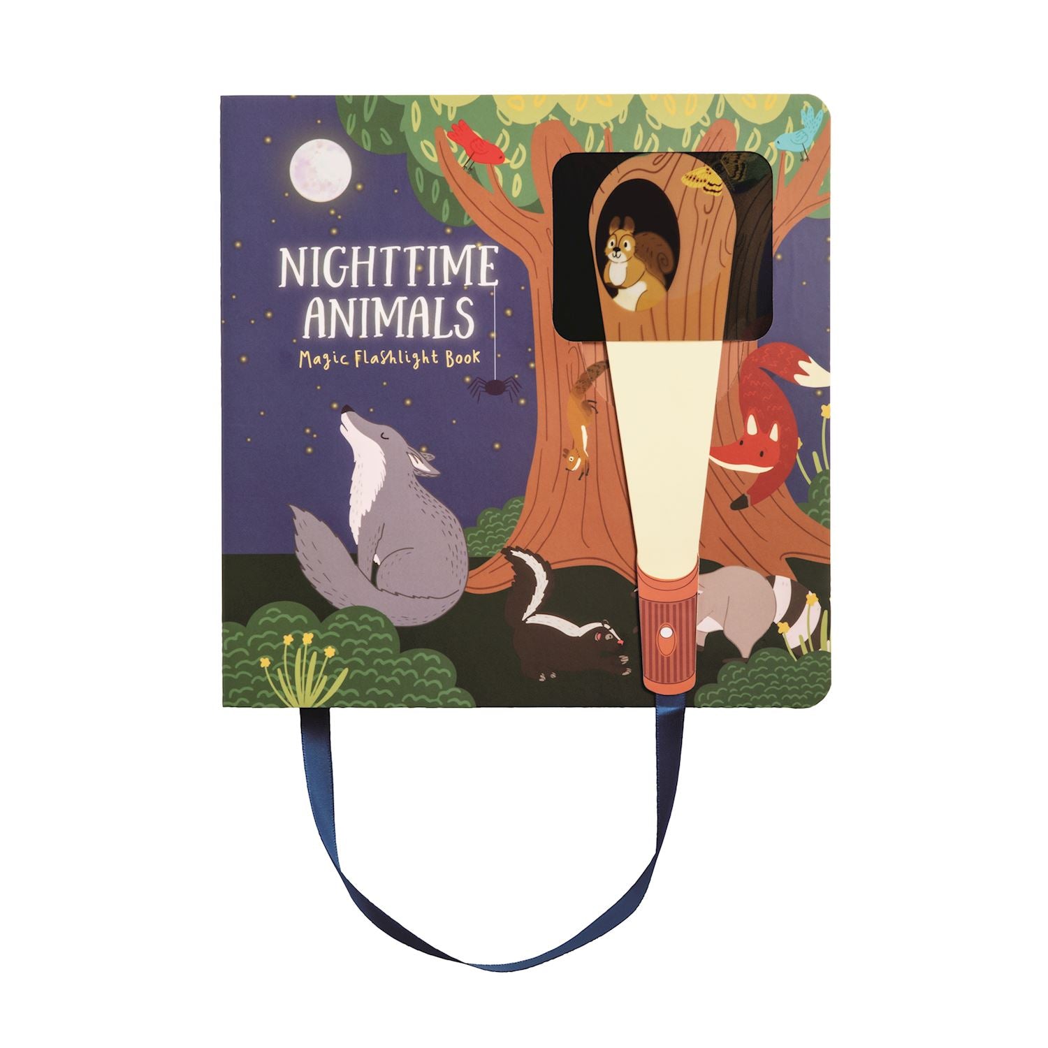 Night Animals Flashlight Book