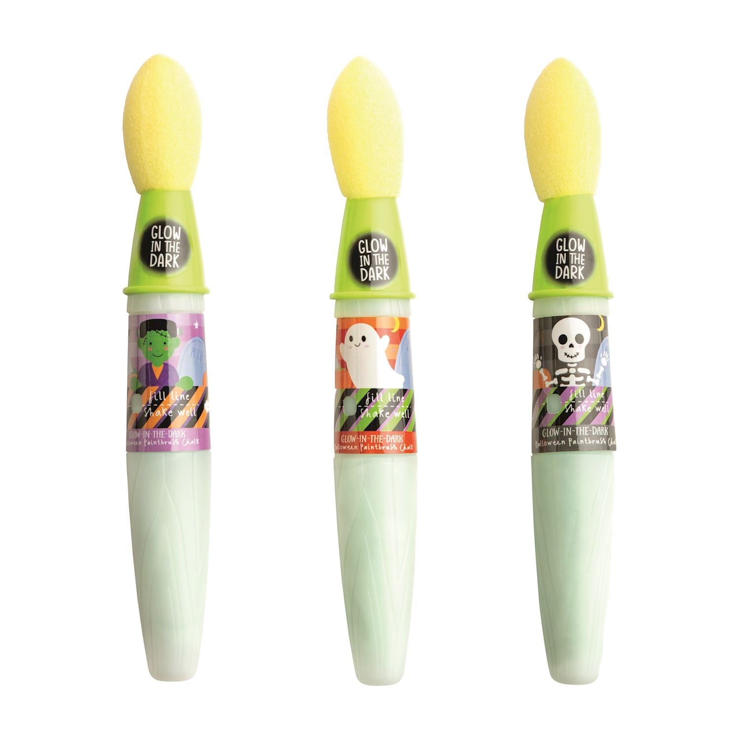 Halloween Glow Chalk Brushes