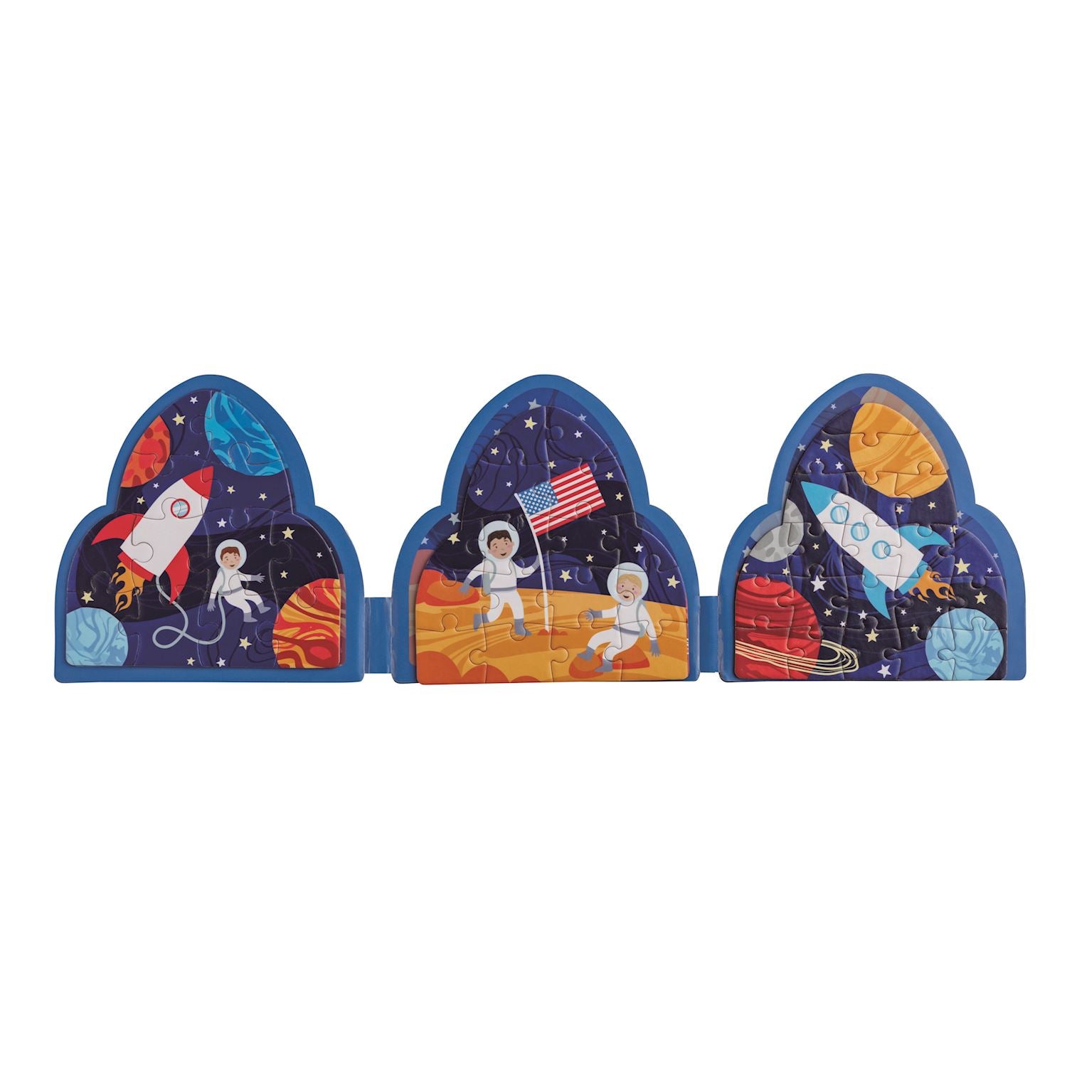 Rocket Magnetic Puzzle Book
