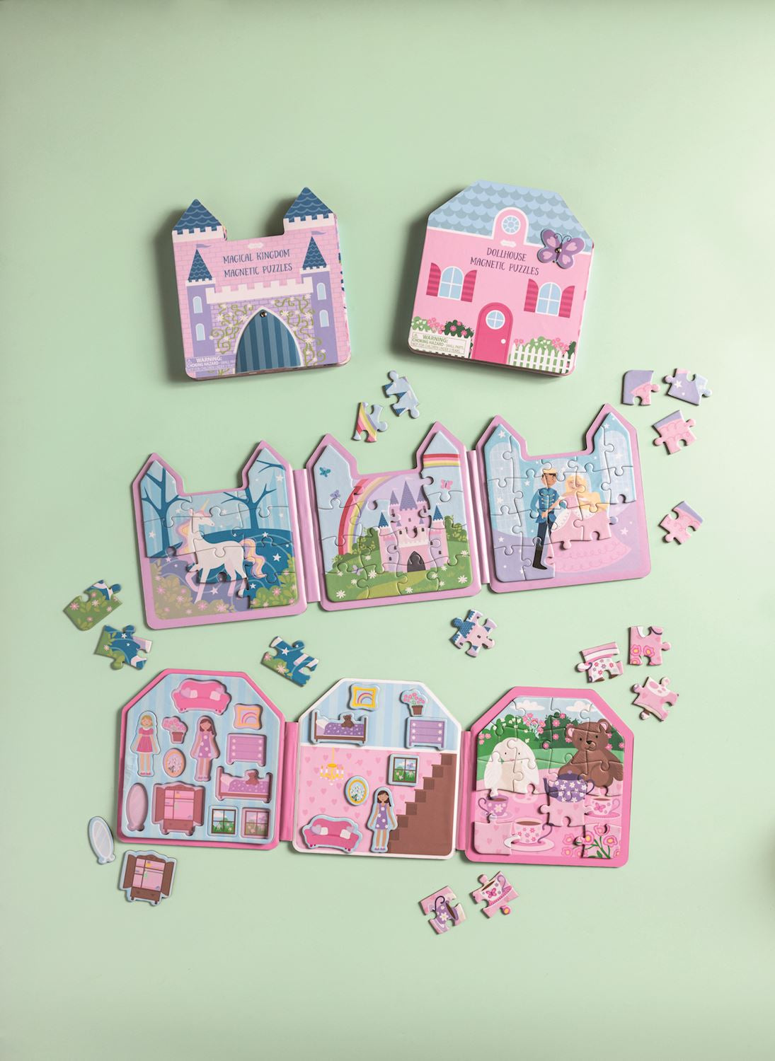 Magical Magnetic Puzzle Book