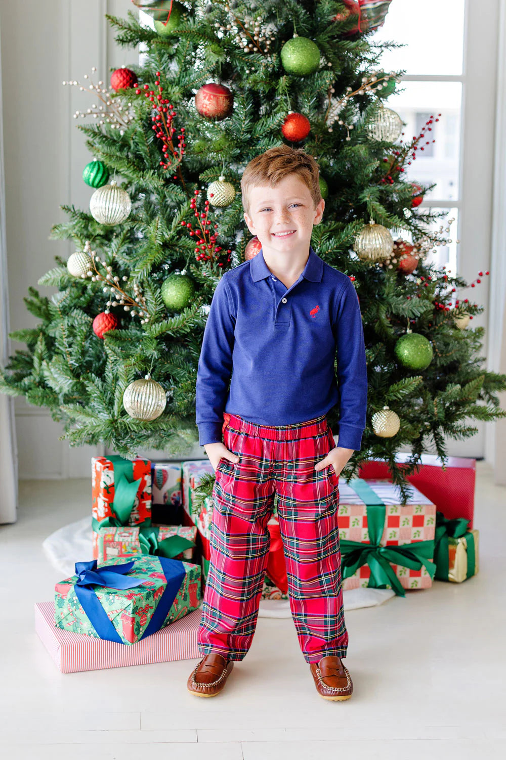 TBBC Sheffield Pants Society Prep Plaid