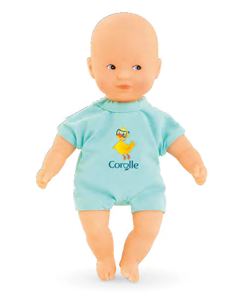 Blue Mini Bath Doll