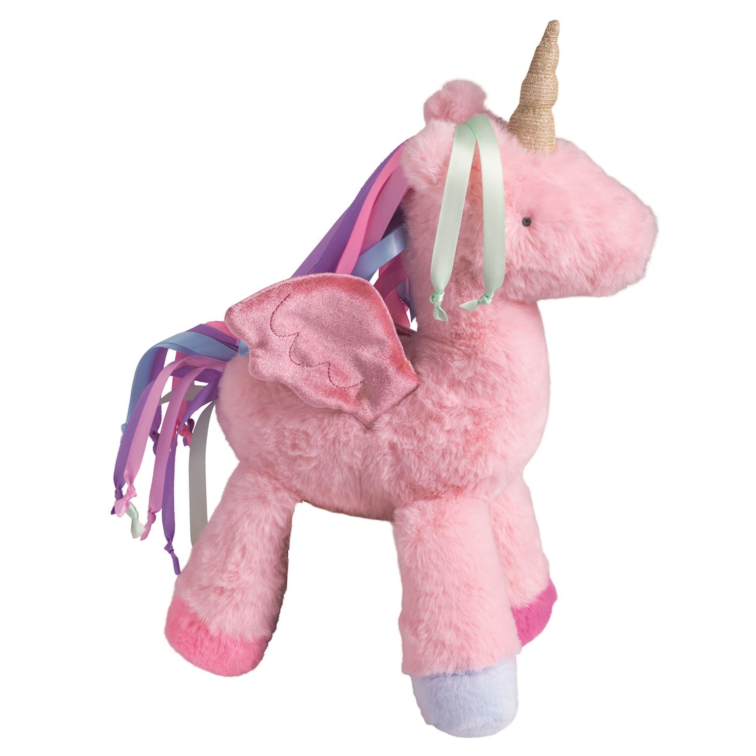 Pink Pegasus Ribbon Plush