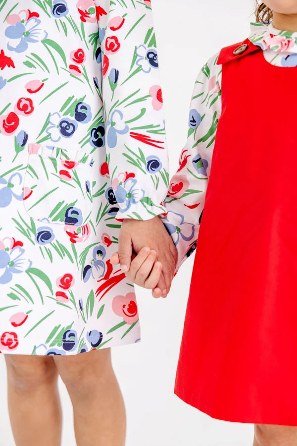 TBBC LS Lizzie's Luxe Leisure Dress Fair St Floral