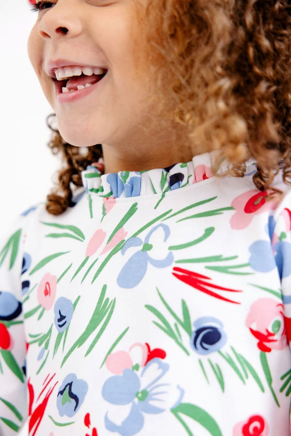 TBBC LS Lizzie's Luxe Leisure Dress Fair St Floral