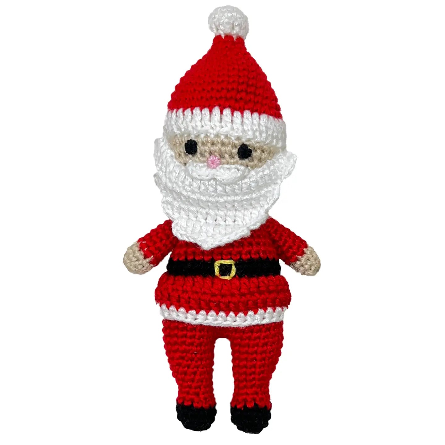 Crochet Santa Rattle