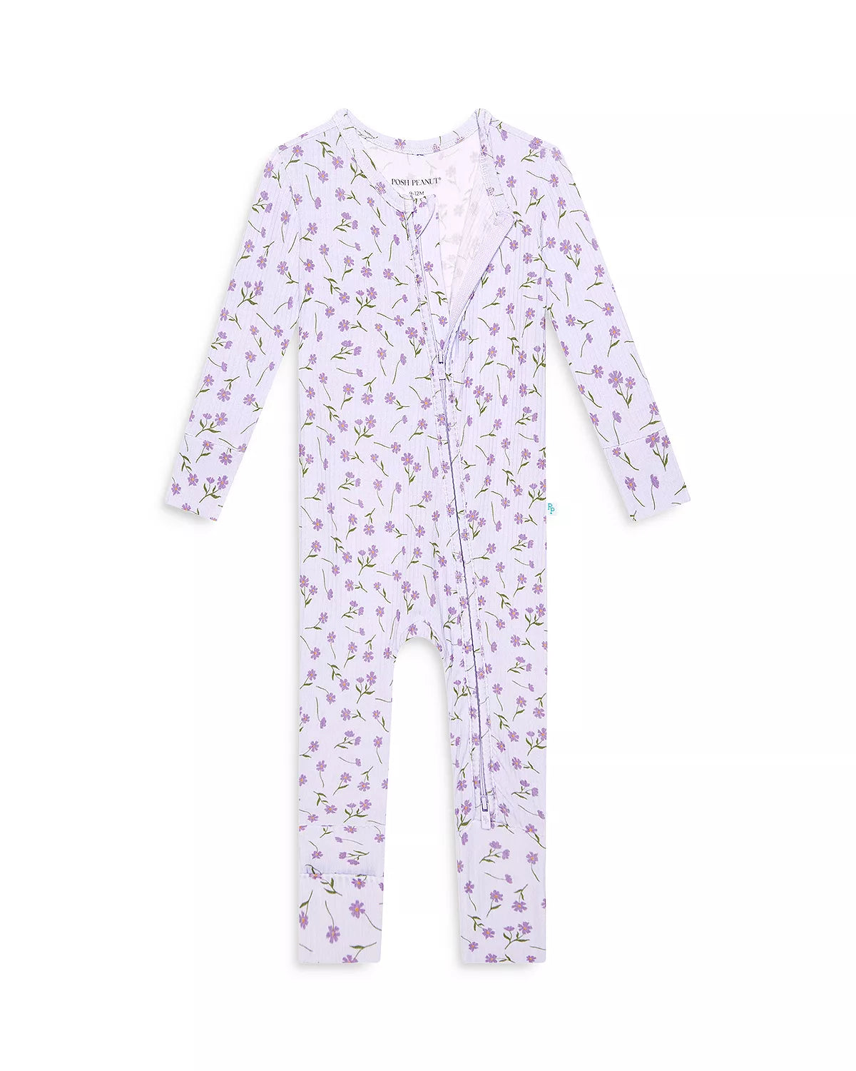 Lilac Jeanette Floral Convertible Zip 1pc