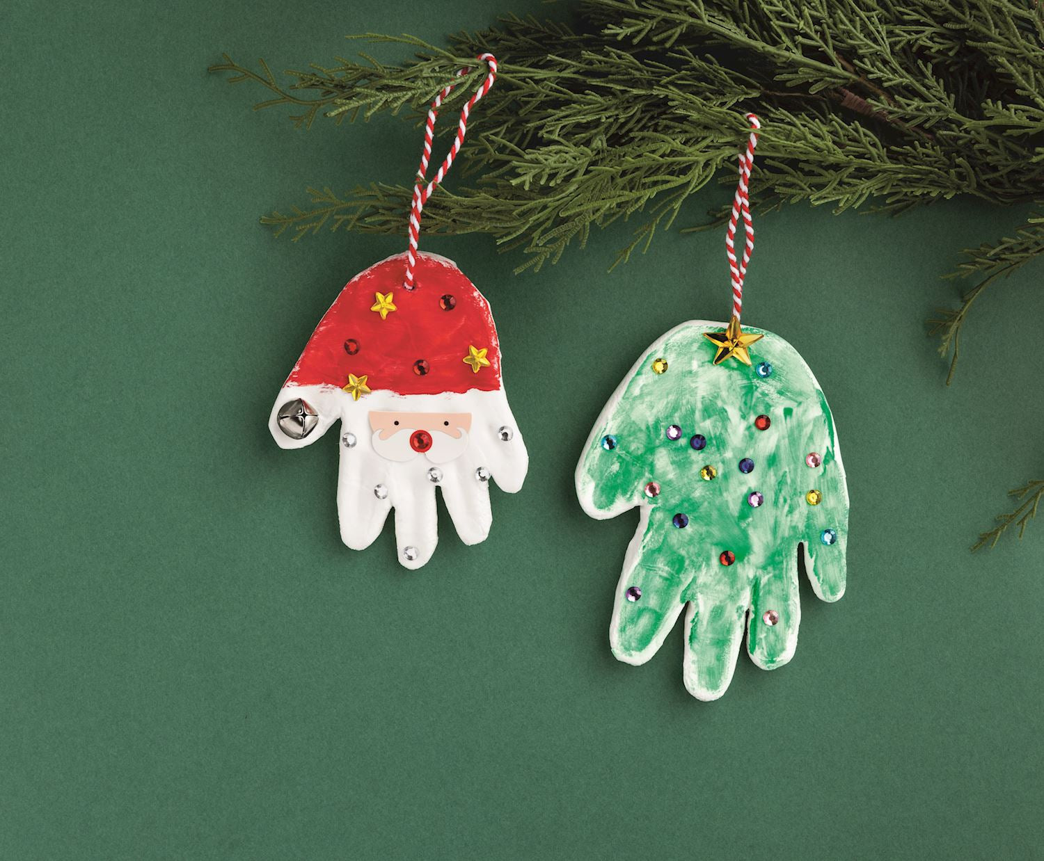 DIY Handprint Ornament