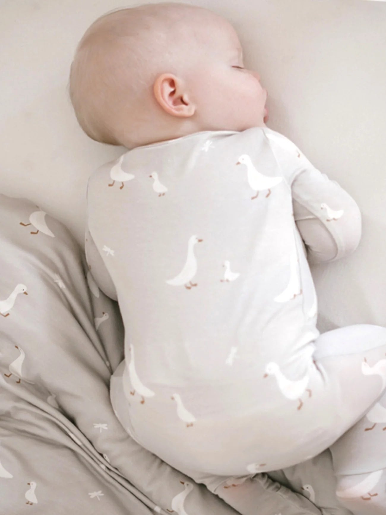 Goose Convertible Romper Footie