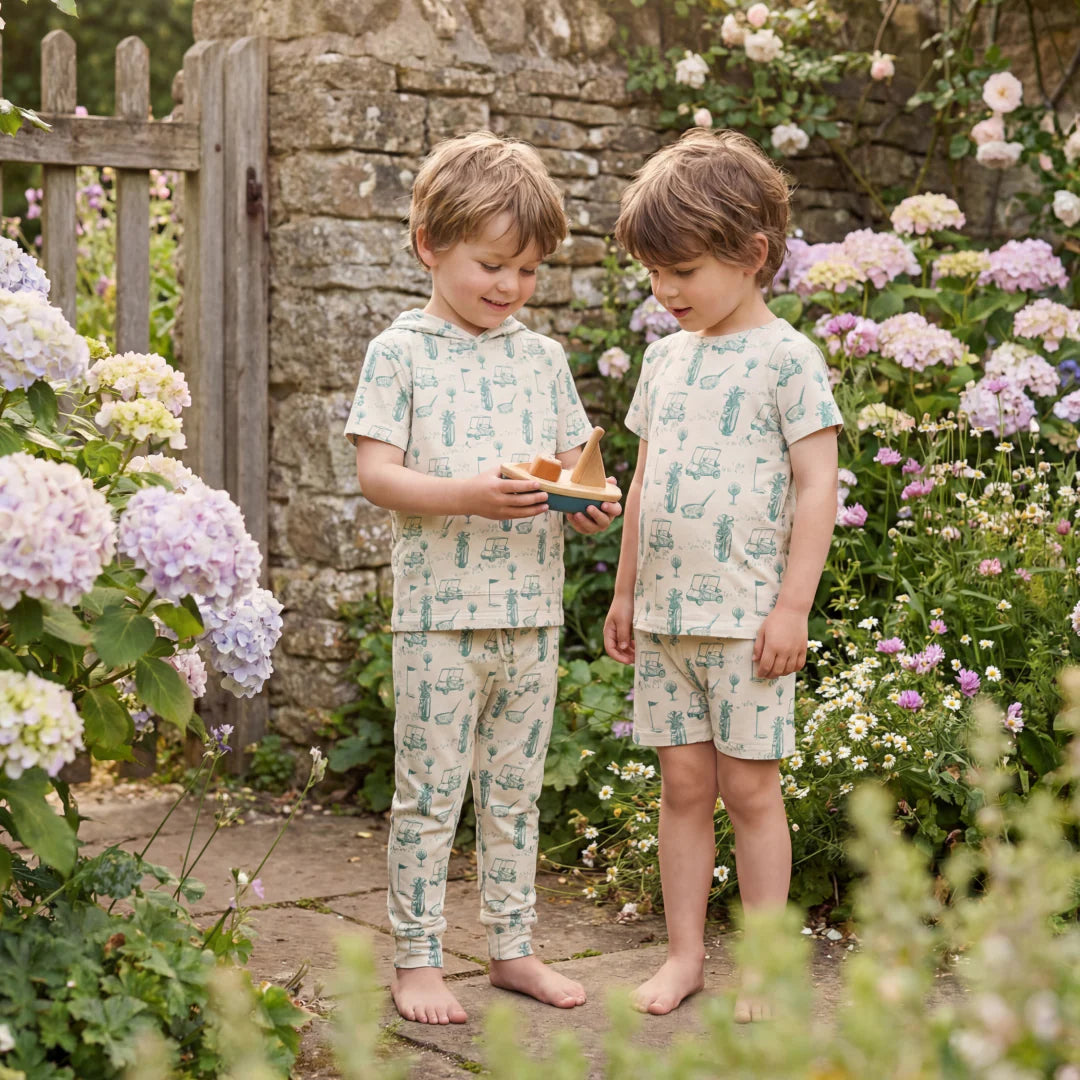 18 Holes SS Pajama Set
