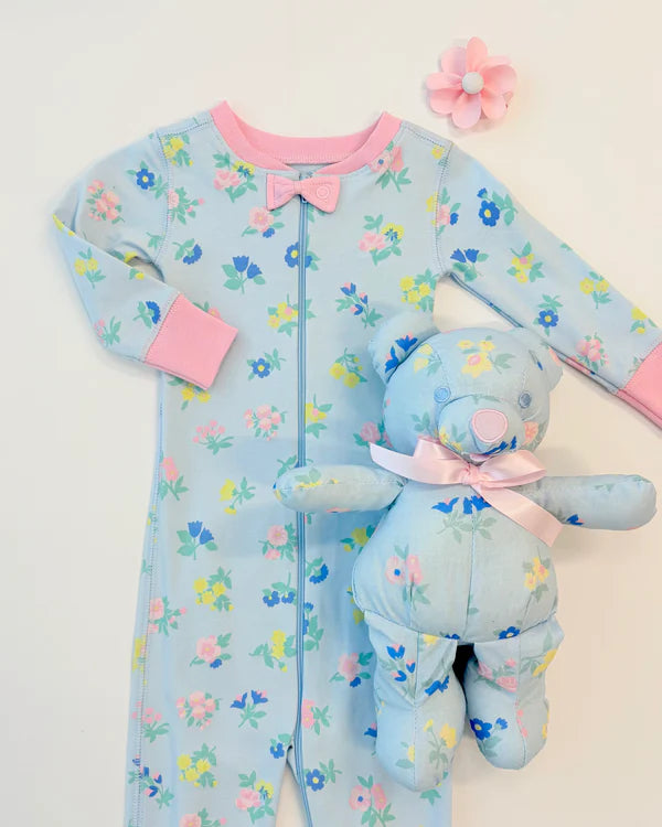 TBBC Bradley Bear Little London Flowers