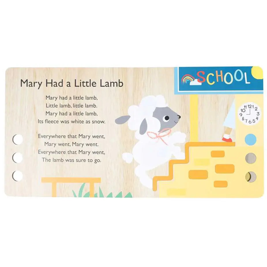 Touch and Trace Nursery Rhymes: The Wheels on The Bus