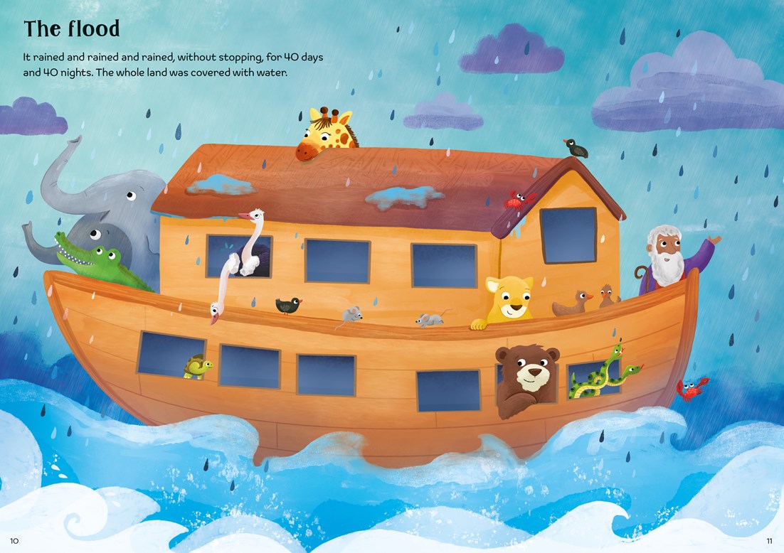 Little First Stickers Noah's Ark: Usborne