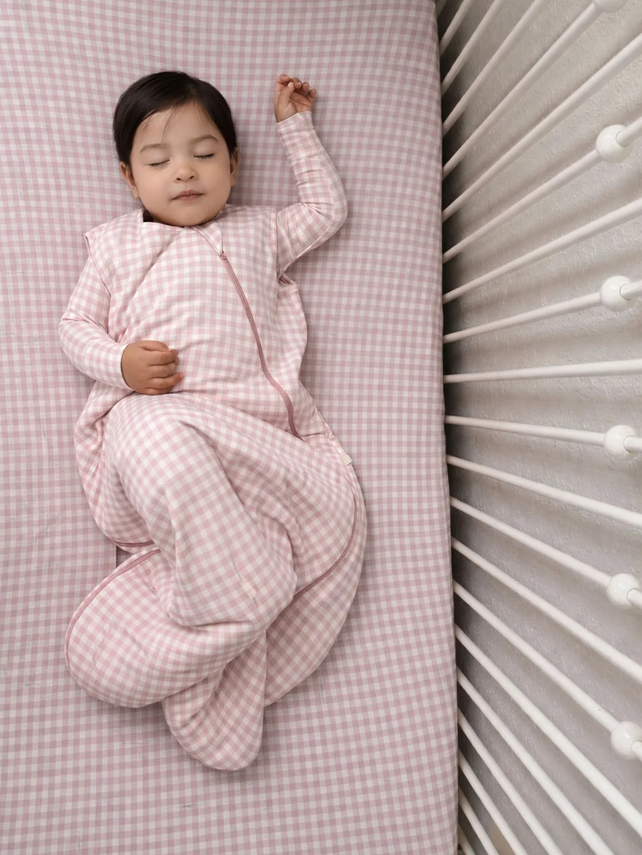 Pink Gingham SLEEP BAG 1.0 TOG