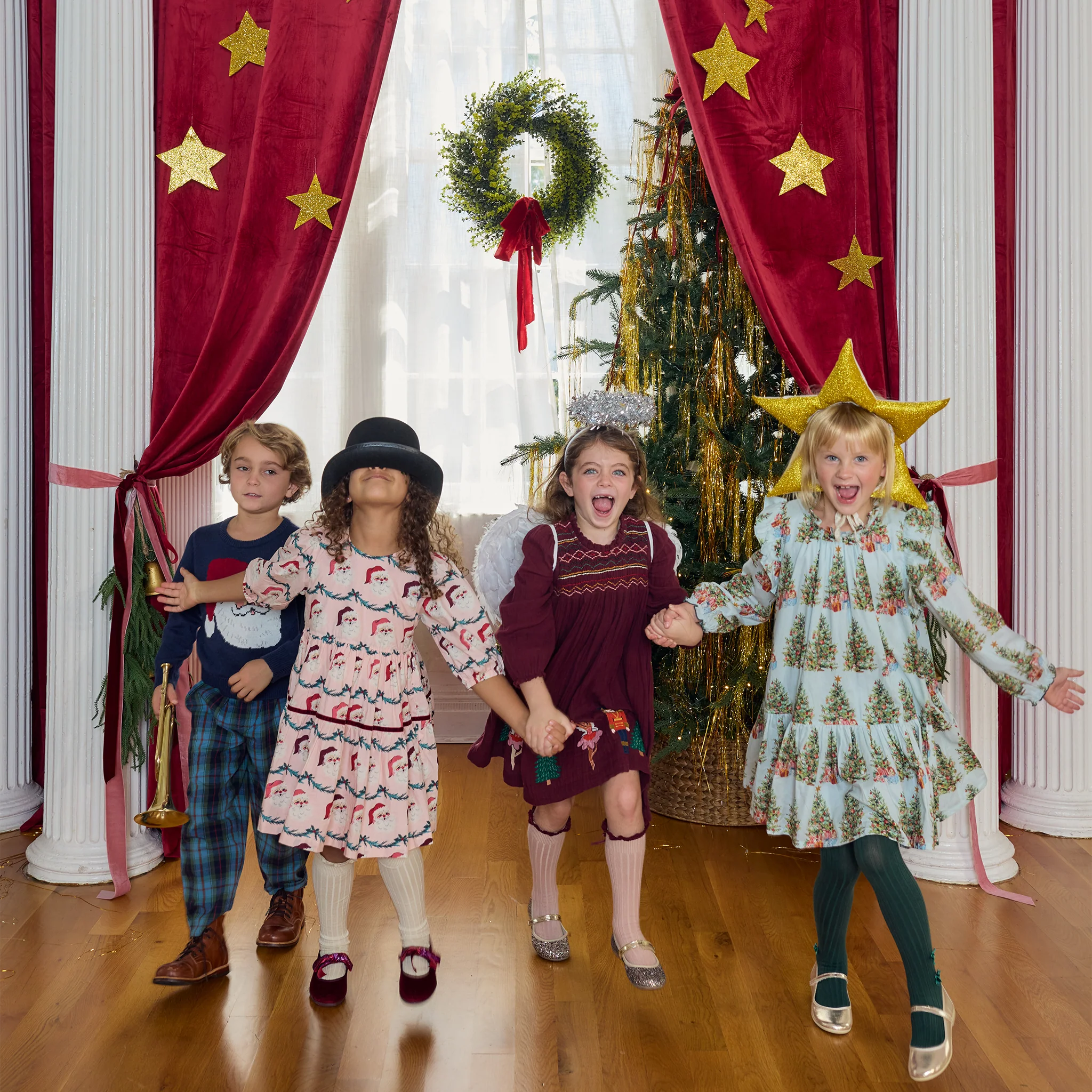 Trees and Presents Harper Dress