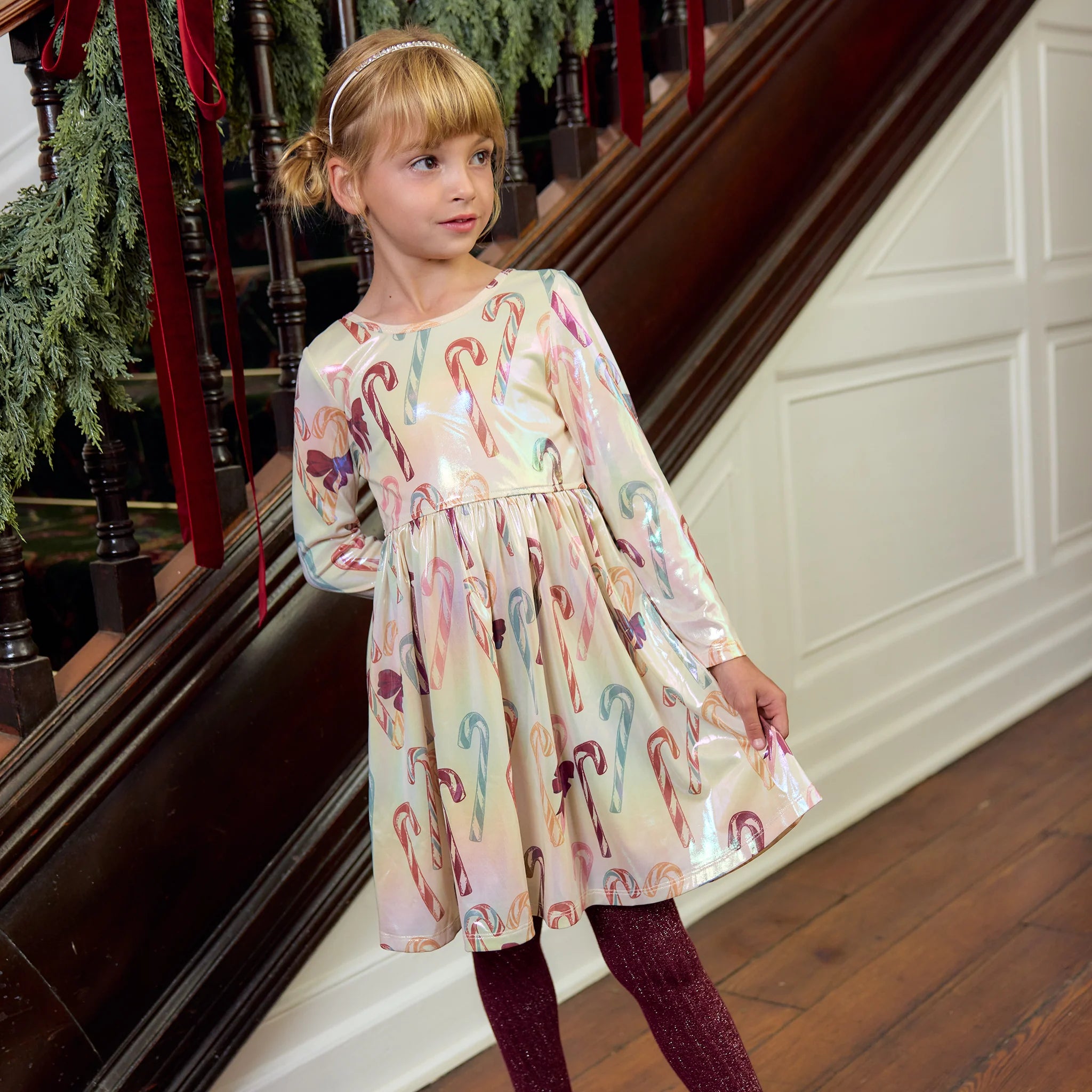 Antique Candy Canes Steph Dress