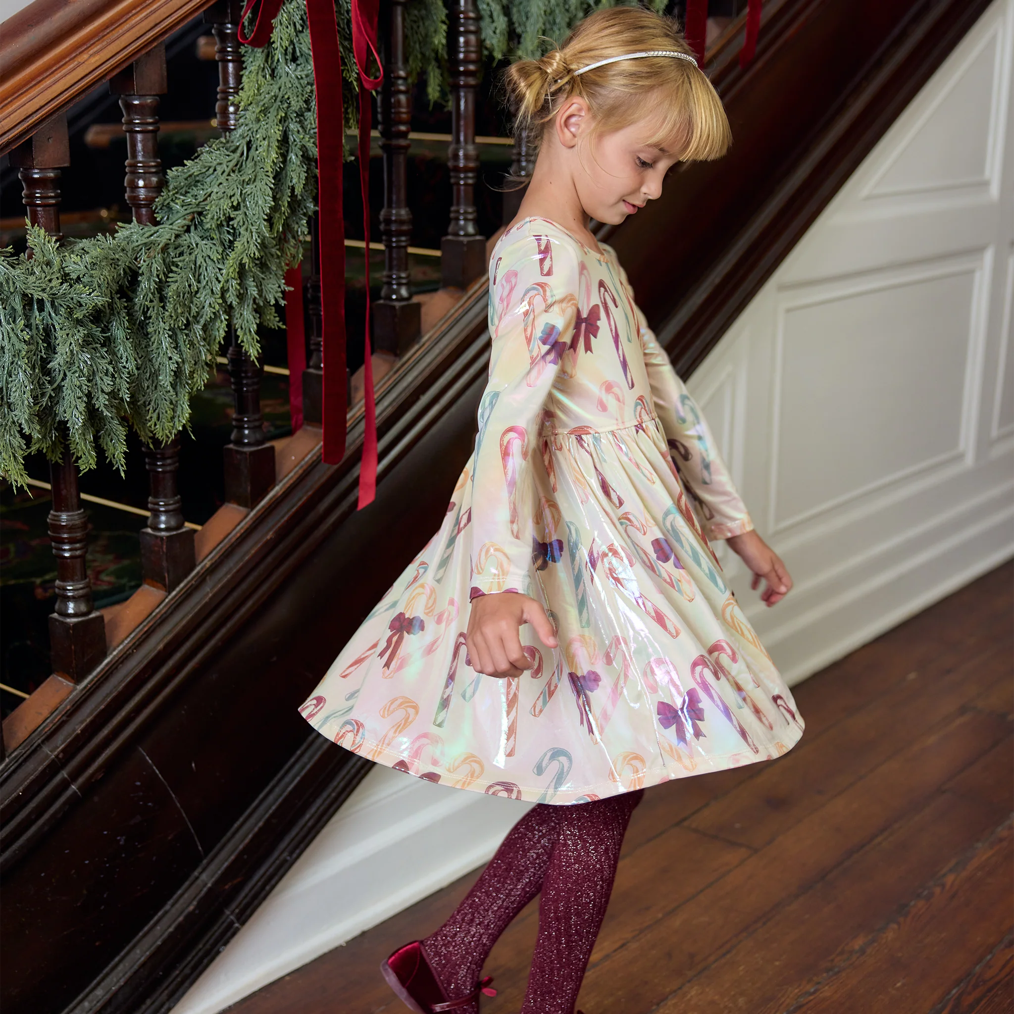 Antique Candy Canes Steph Dress