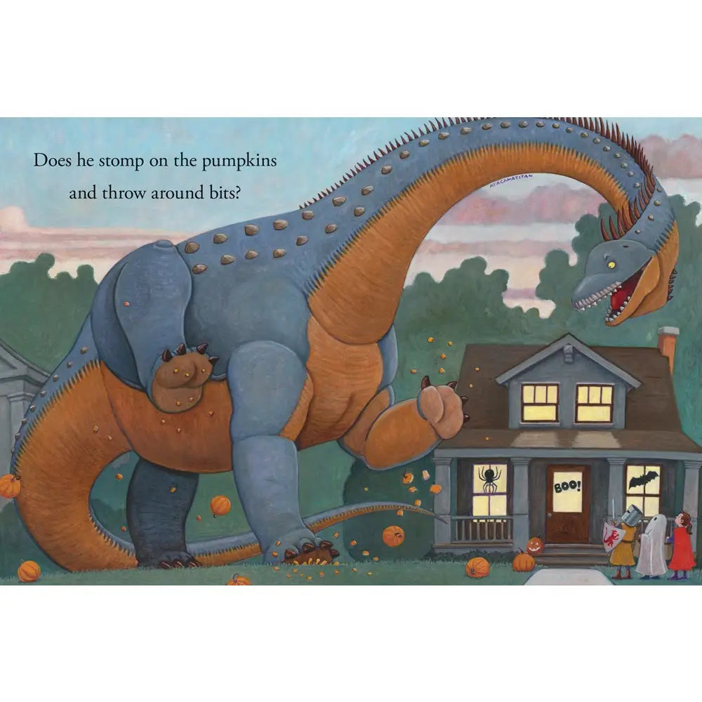 How Do Dinosaurs Say Trick or Treat