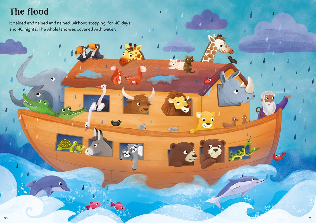 Little First Stickers Noah's Ark: Usborne