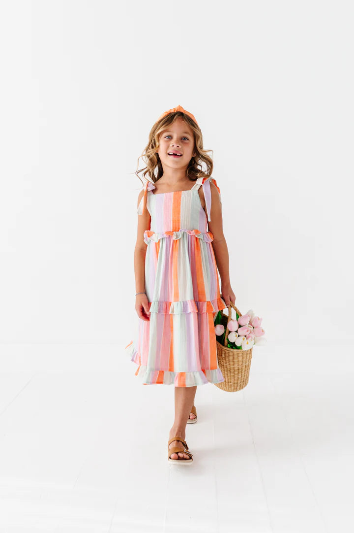 Sorbet Stripe | STRAPPY DRESS