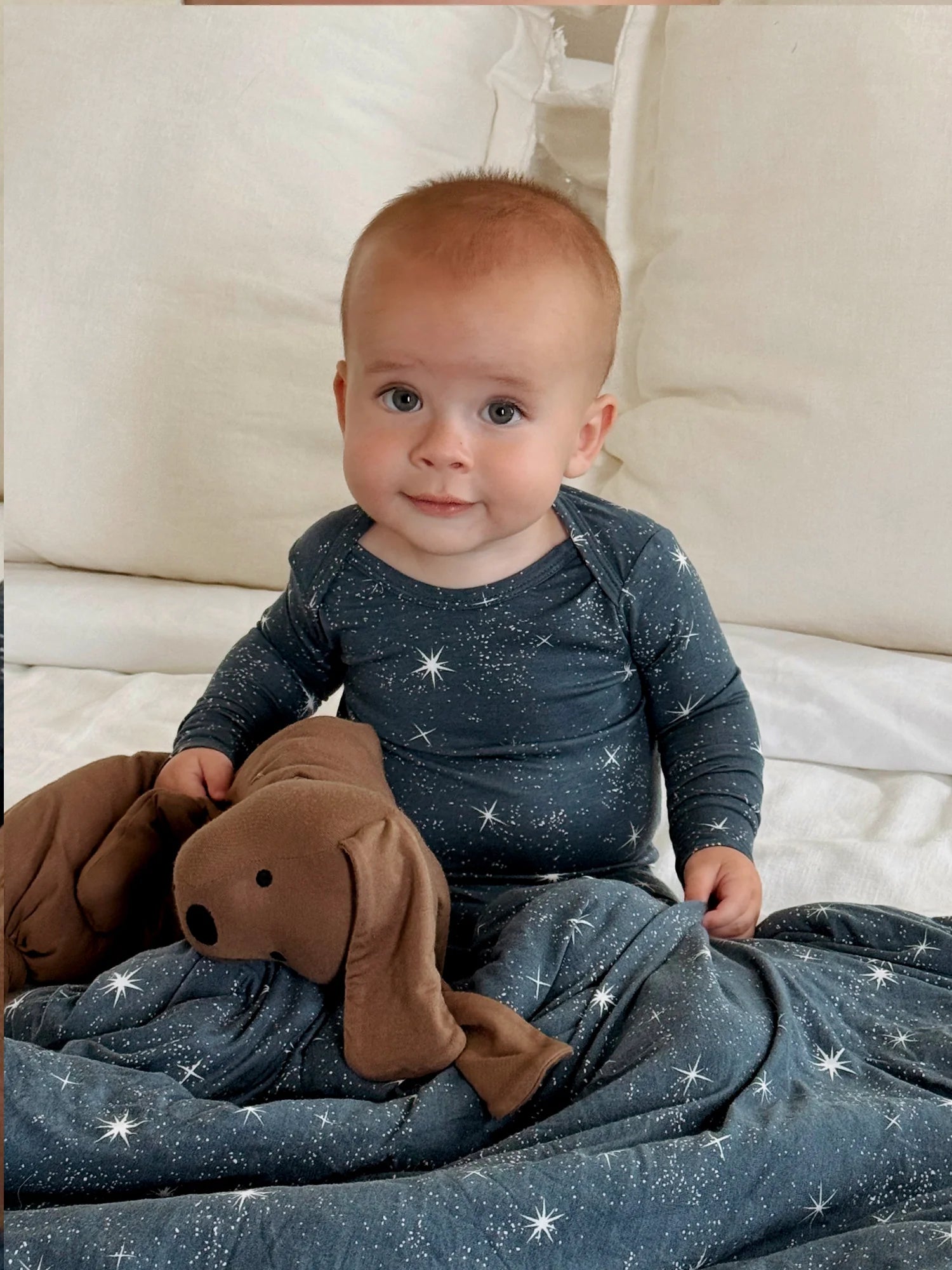 Brown Peanut Pup Lovey