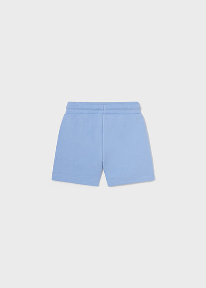 Ocean Blue Drawstring Soft Shorts