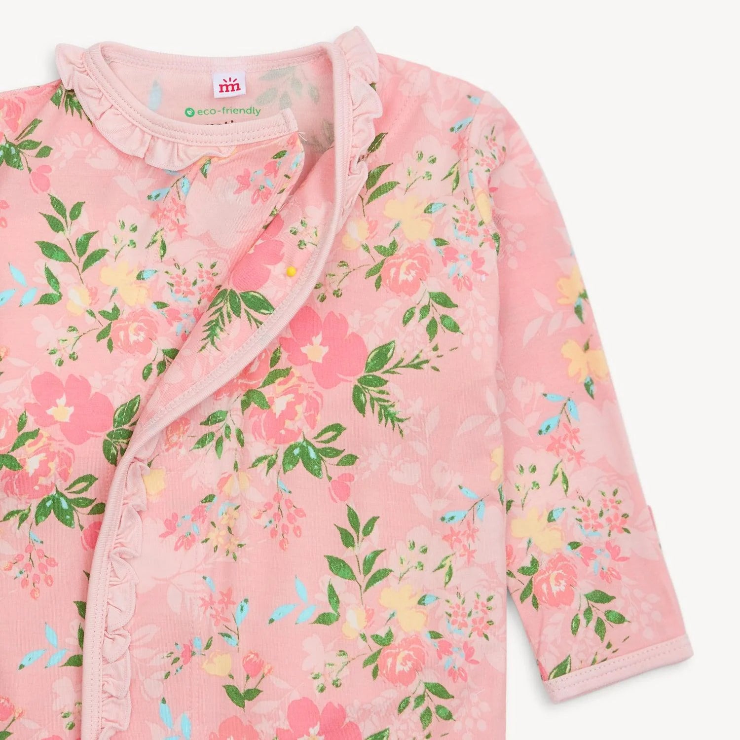 Magnetic Pink Ainslee Floral Gown & Hat