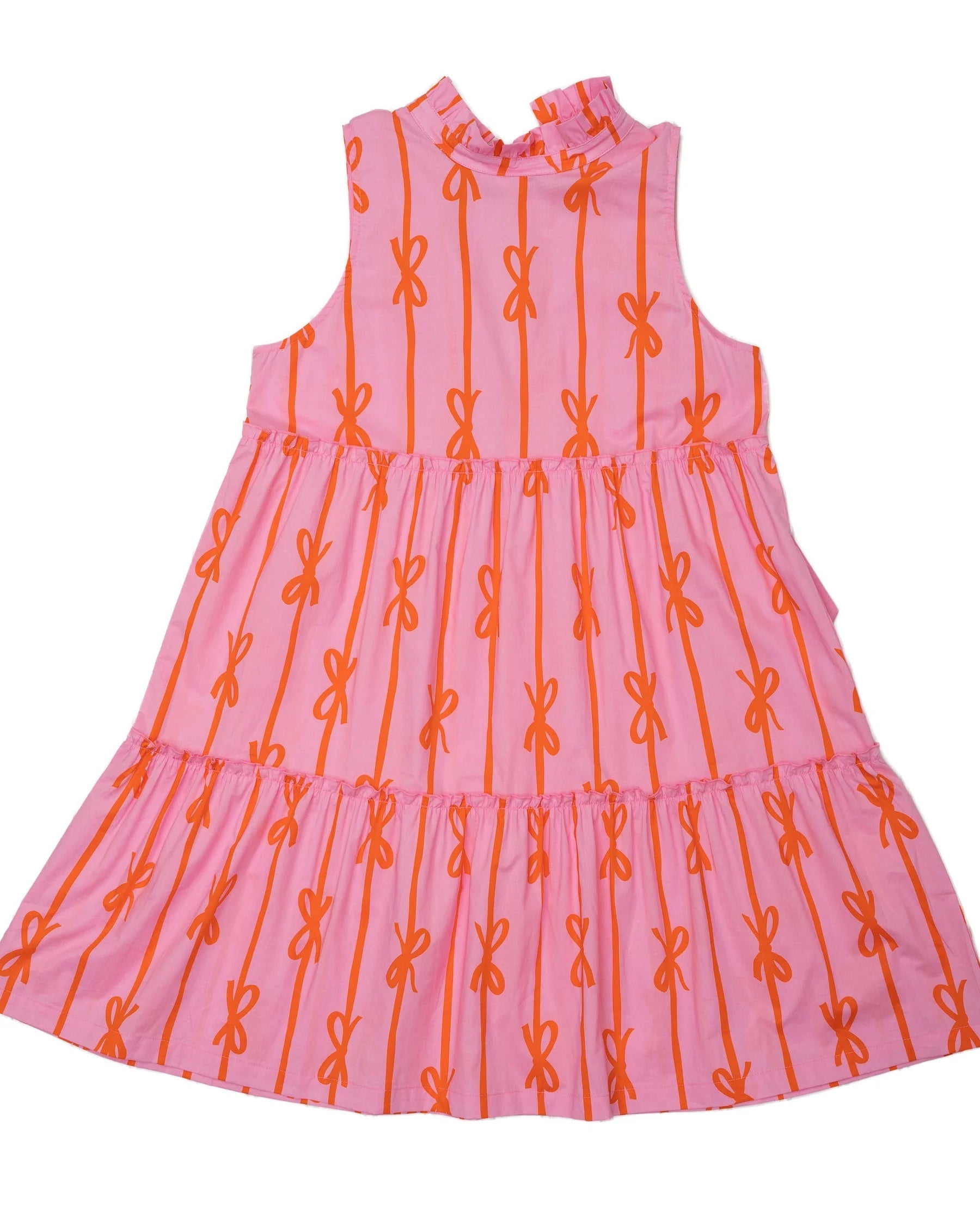 Addison Pink Bow Dress