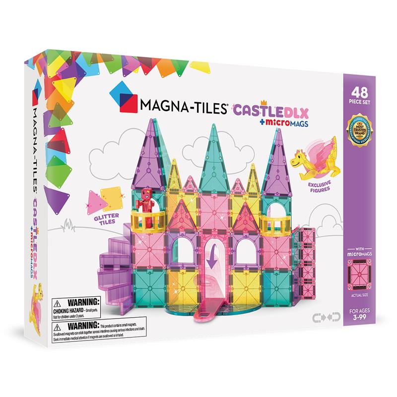 Magna-Tiles Castle Deluxe 48pc Set