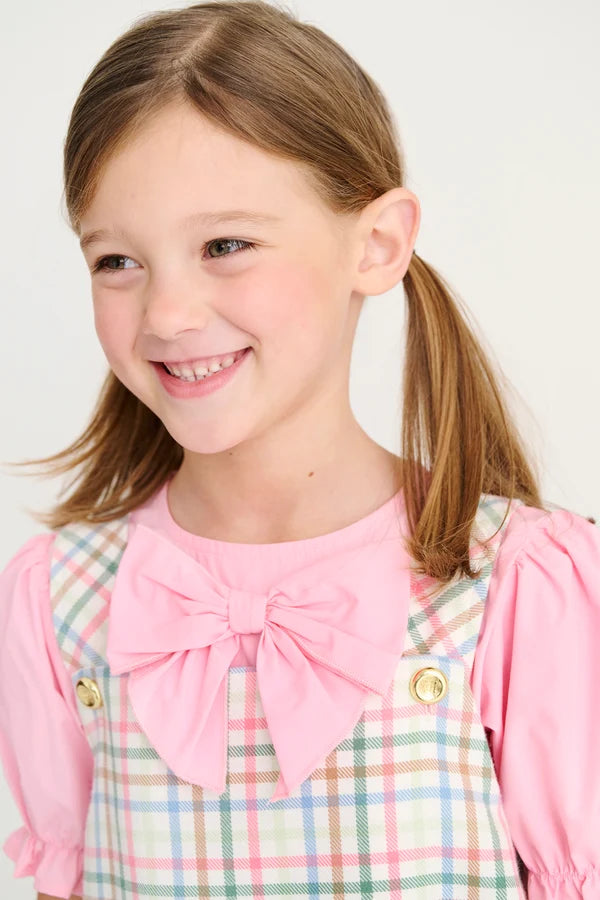 TBBC Pleated Ginny Jumper Manalapan Plaid