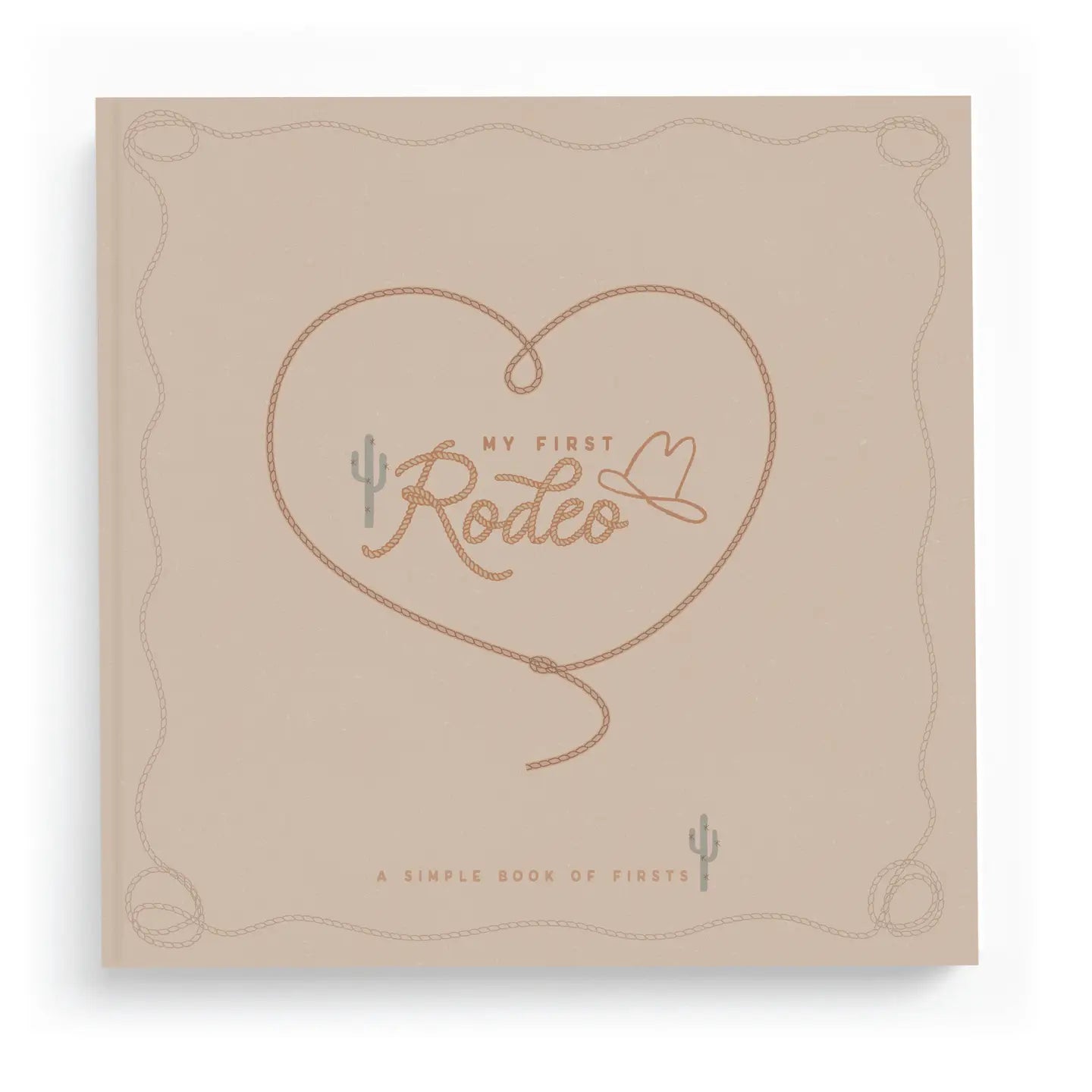My First Rodeo First Year Baby Memory Book