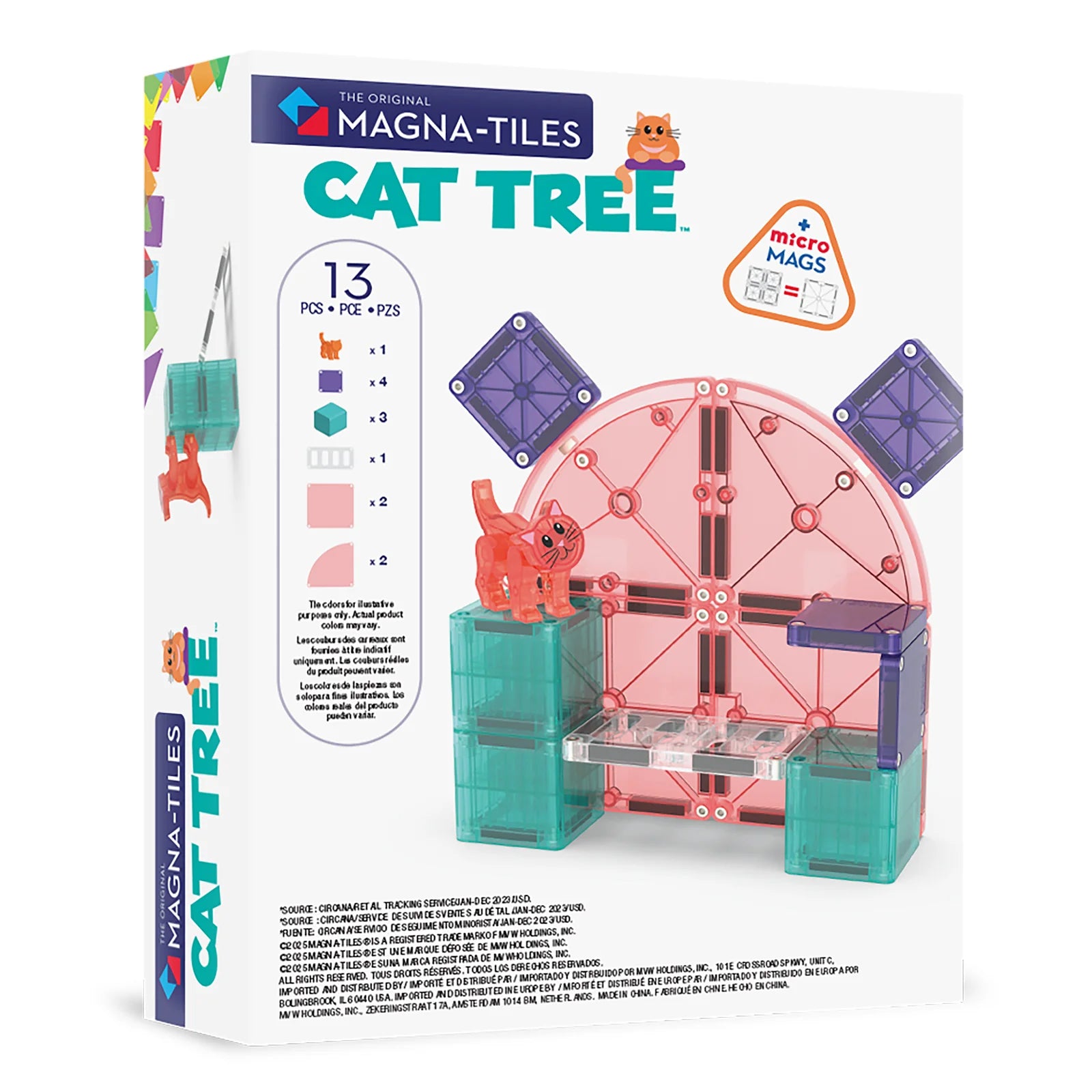 Magna-Tiles Cat Tree 13pc Set
